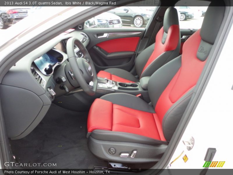 Front Seat of 2013 S4 3.0T quattro Sedan