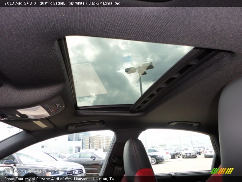 Sunroof of 2013 S4 3.0T quattro Sedan
