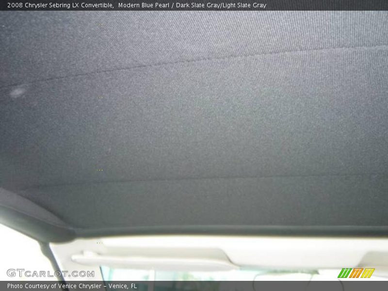 Modern Blue Pearl / Dark Slate Gray/Light Slate Gray 2008 Chrysler Sebring LX Convertible
