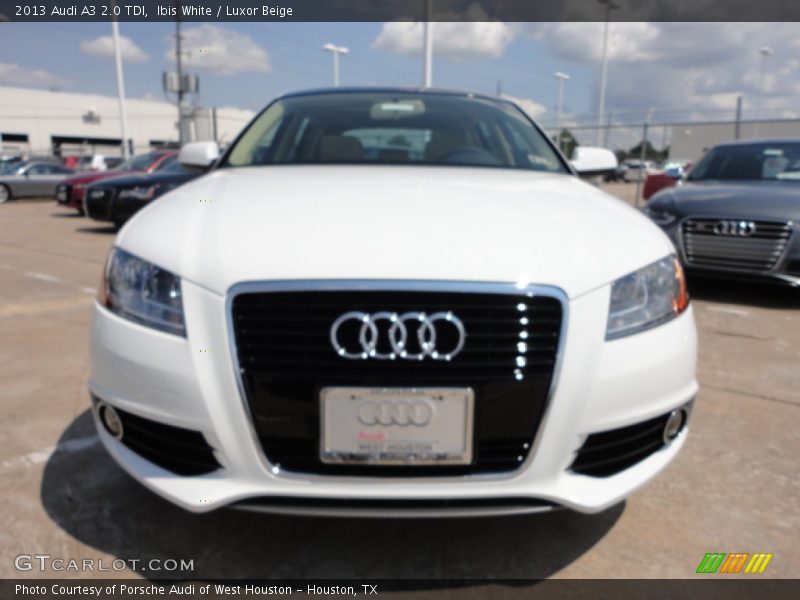 Ibis White / Luxor Beige 2013 Audi A3 2.0 TDI
