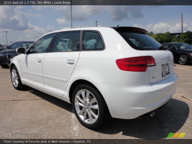 Ibis White / Luxor Beige 2013 Audi A3 2.0 TDI