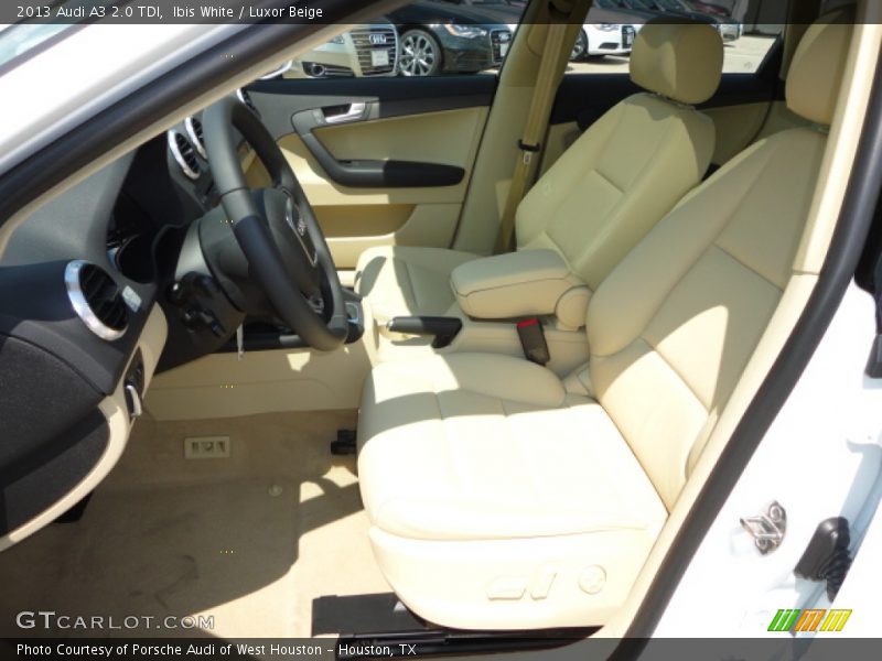 Ibis White / Luxor Beige 2013 Audi A3 2.0 TDI