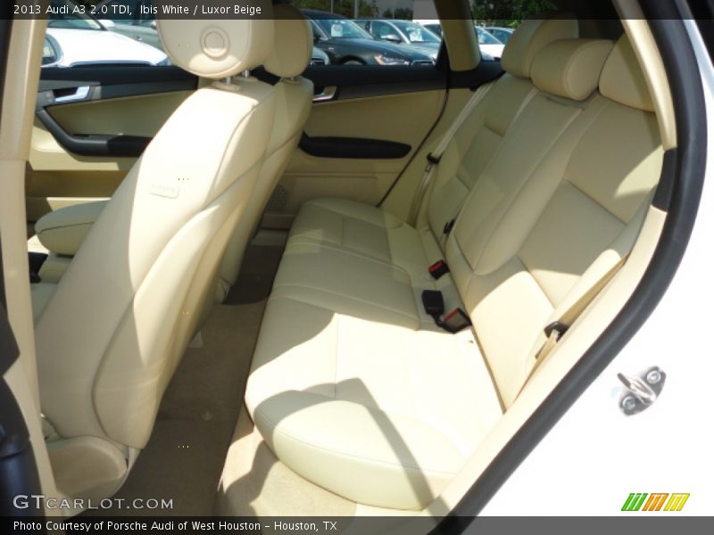 Ibis White / Luxor Beige 2013 Audi A3 2.0 TDI