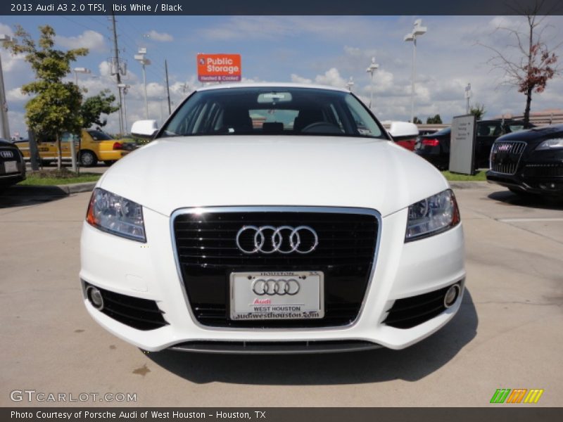 Ibis White / Black 2013 Audi A3 2.0 TFSI