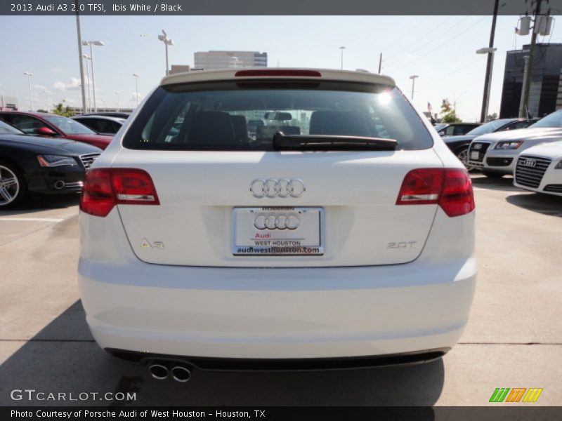 Ibis White / Black 2013 Audi A3 2.0 TFSI