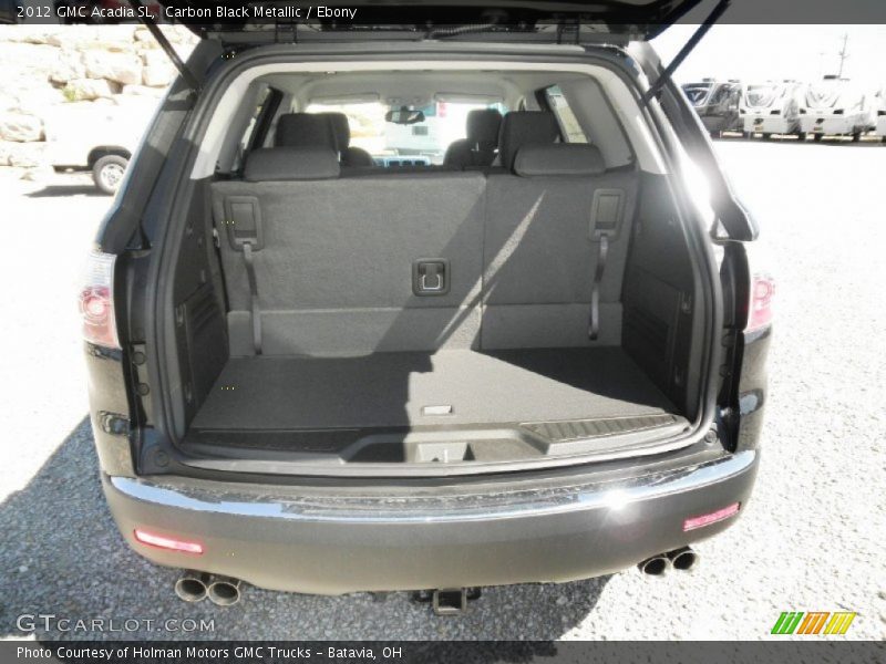 Carbon Black Metallic / Ebony 2012 GMC Acadia SL
