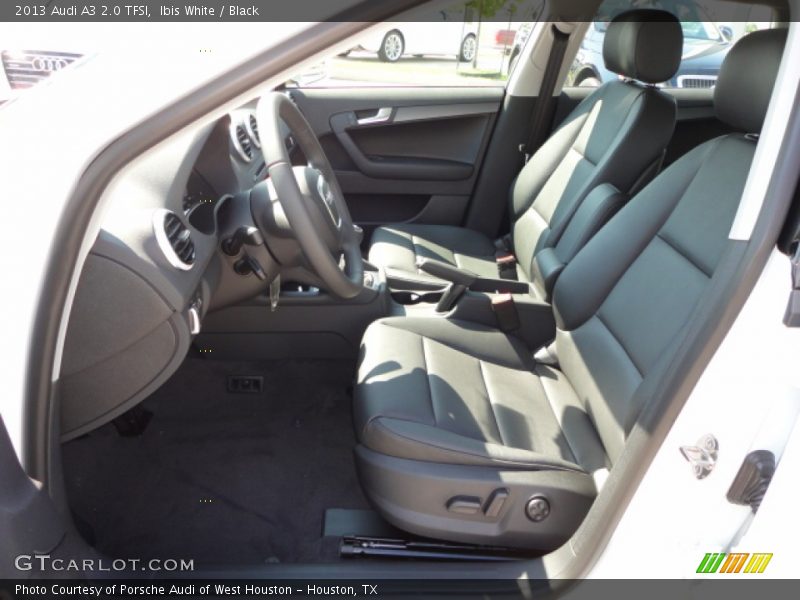 Ibis White / Black 2013 Audi A3 2.0 TFSI