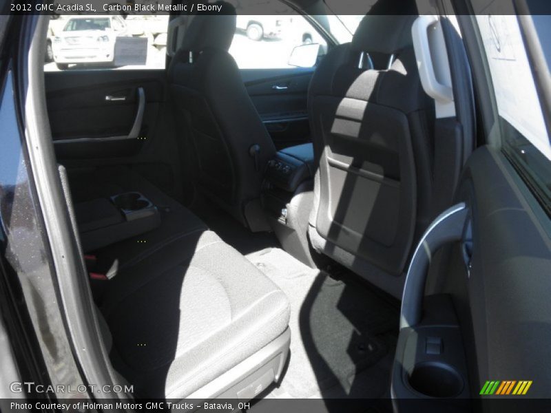 Carbon Black Metallic / Ebony 2012 GMC Acadia SL