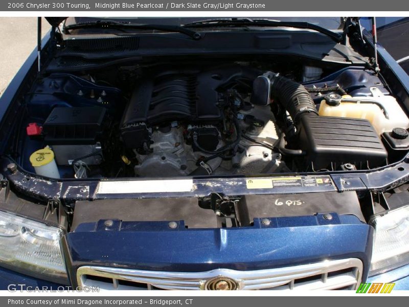 Midnight Blue Pearlcoat / Dark Slate Gray/Light Graystone 2006 Chrysler 300 Touring