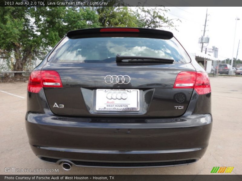 Lava Gray Pearl Effect / Light Gray 2013 Audi A3 2.0 TDI