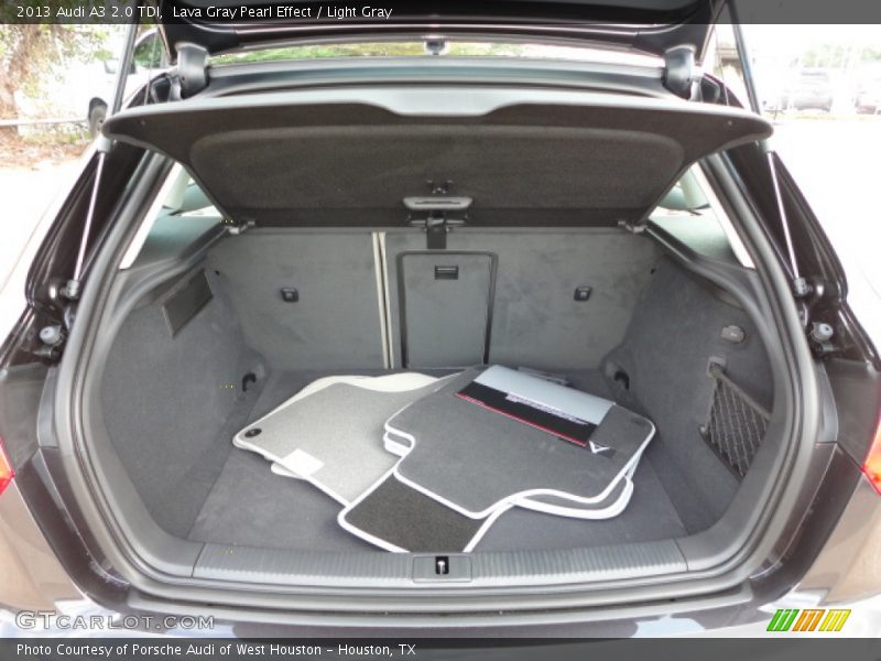 Lava Gray Pearl Effect / Light Gray 2013 Audi A3 2.0 TDI