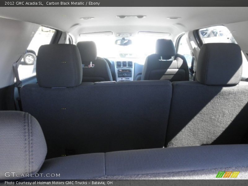 Carbon Black Metallic / Ebony 2012 GMC Acadia SL