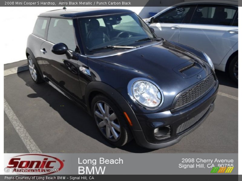 Astro Black Metallic / Punch Carbon Black 2008 Mini Cooper S Hardtop