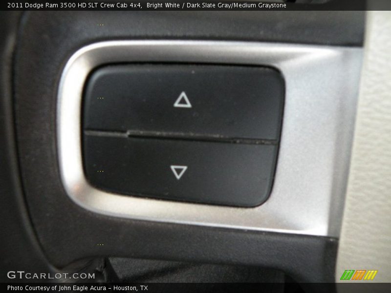 Bright White / Dark Slate Gray/Medium Graystone 2011 Dodge Ram 3500 HD SLT Crew Cab 4x4