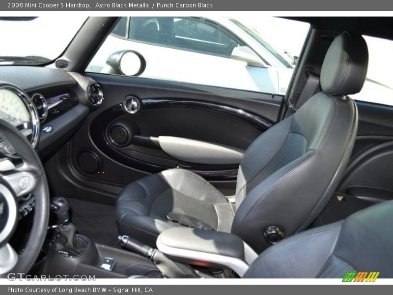 Astro Black Metallic / Punch Carbon Black 2008 Mini Cooper S Hardtop