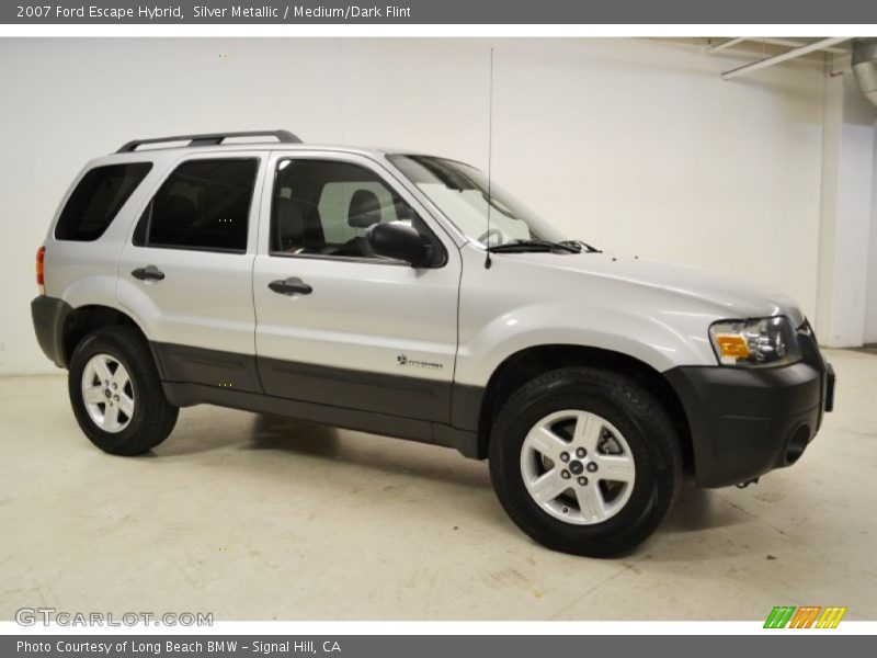 Silver Metallic / Medium/Dark Flint 2007 Ford Escape Hybrid