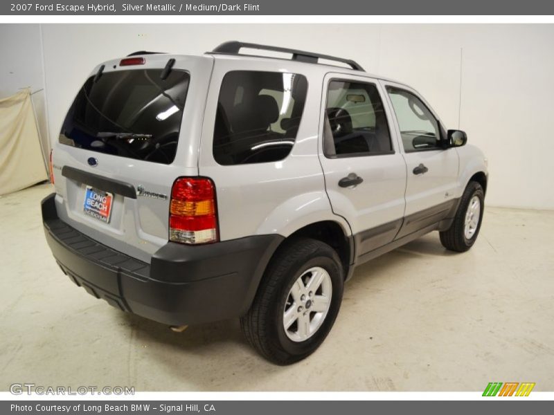 Silver Metallic / Medium/Dark Flint 2007 Ford Escape Hybrid