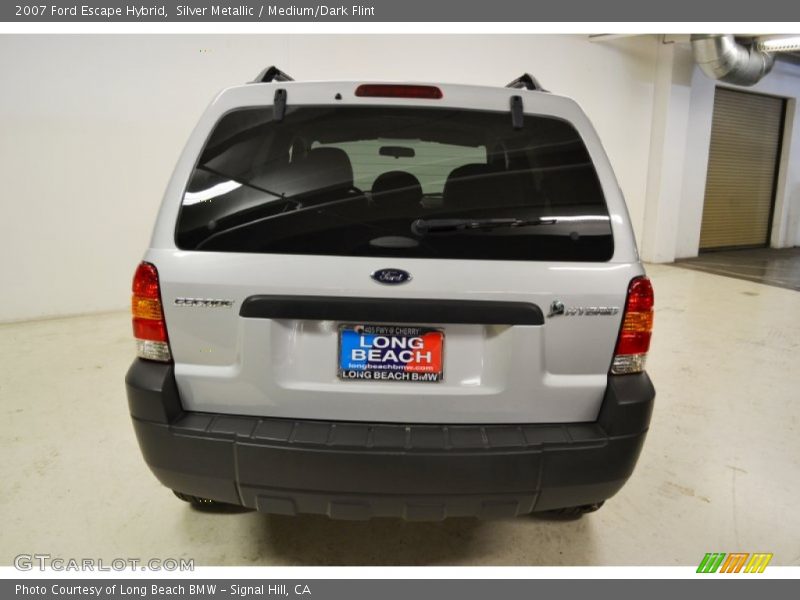 Silver Metallic / Medium/Dark Flint 2007 Ford Escape Hybrid