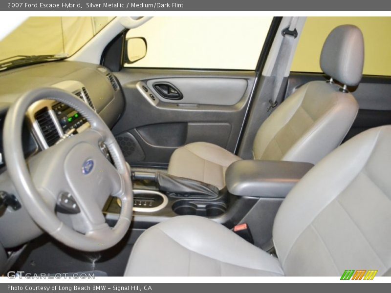 Silver Metallic / Medium/Dark Flint 2007 Ford Escape Hybrid