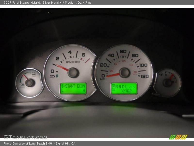  2007 Escape Hybrid Hybrid Gauges