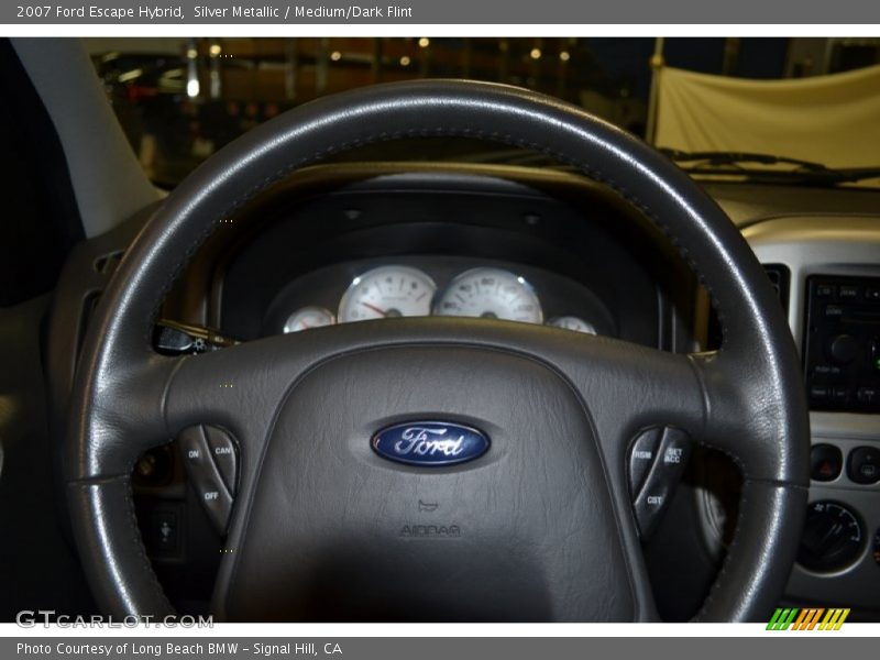 Silver Metallic / Medium/Dark Flint 2007 Ford Escape Hybrid