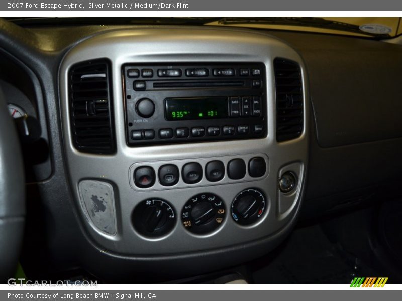 Controls of 2007 Escape Hybrid