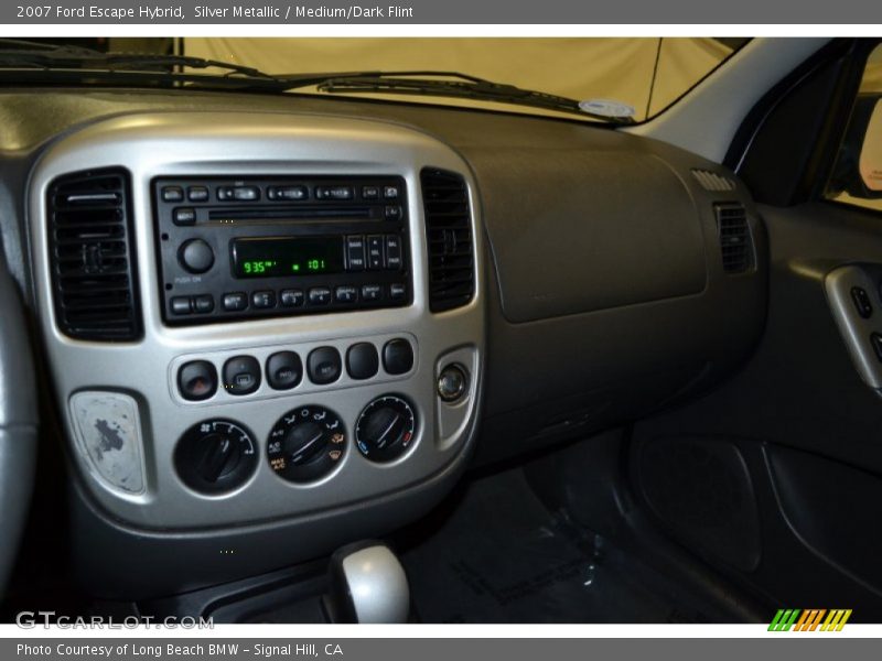 Silver Metallic / Medium/Dark Flint 2007 Ford Escape Hybrid