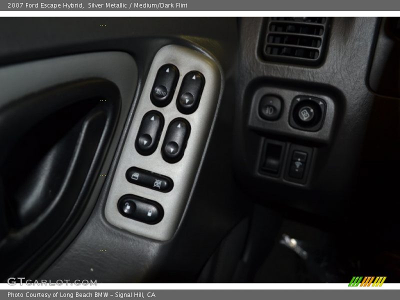 Silver Metallic / Medium/Dark Flint 2007 Ford Escape Hybrid