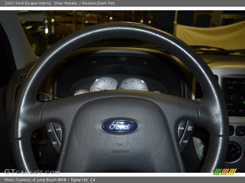 Silver Metallic / Medium/Dark Flint 2007 Ford Escape Hybrid