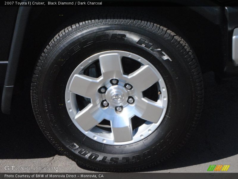 Black Diamond / Dark Charcoal 2007 Toyota FJ Cruiser