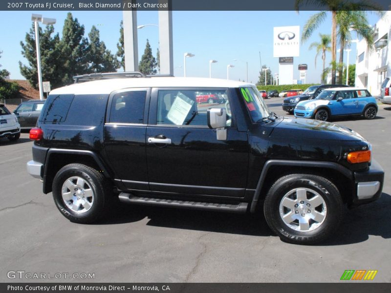 Black Diamond / Dark Charcoal 2007 Toyota FJ Cruiser