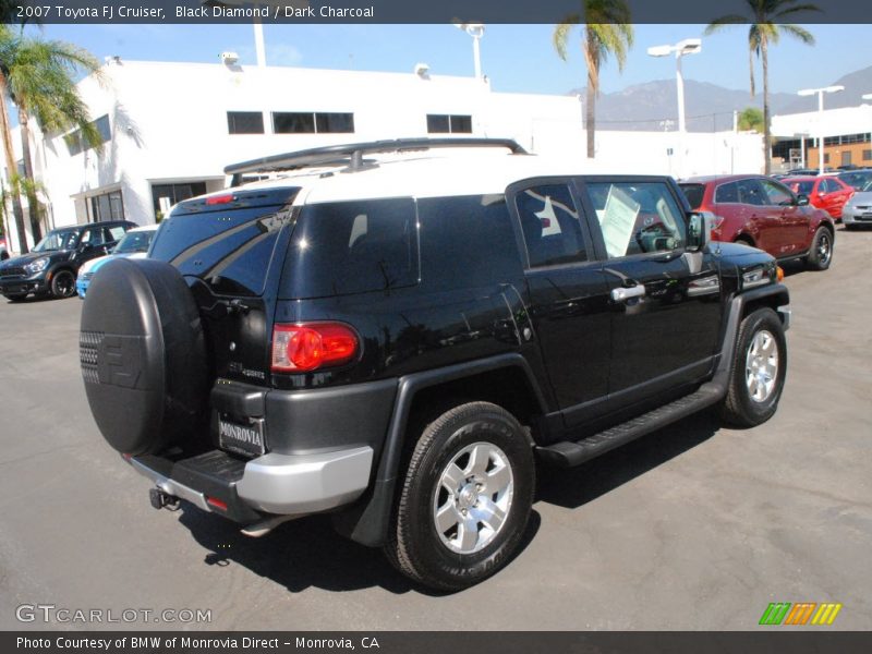 Black Diamond / Dark Charcoal 2007 Toyota FJ Cruiser