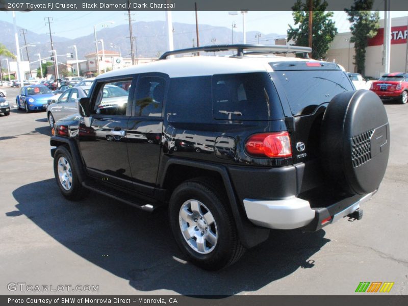 Black Diamond / Dark Charcoal 2007 Toyota FJ Cruiser