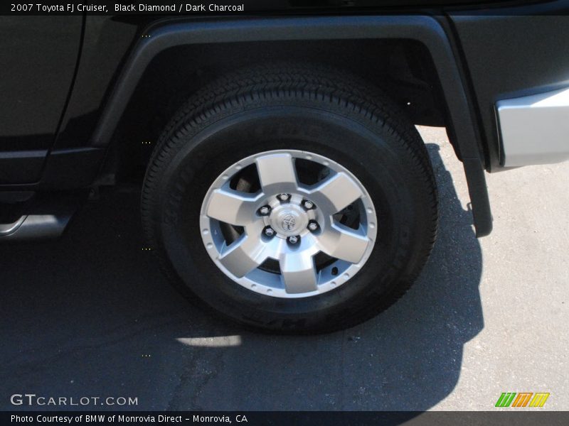 Black Diamond / Dark Charcoal 2007 Toyota FJ Cruiser