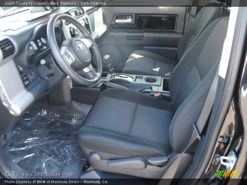 Black Diamond / Dark Charcoal 2007 Toyota FJ Cruiser