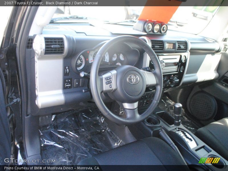 Black Diamond / Dark Charcoal 2007 Toyota FJ Cruiser