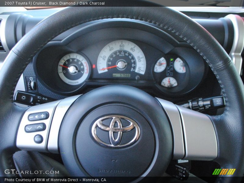 Black Diamond / Dark Charcoal 2007 Toyota FJ Cruiser