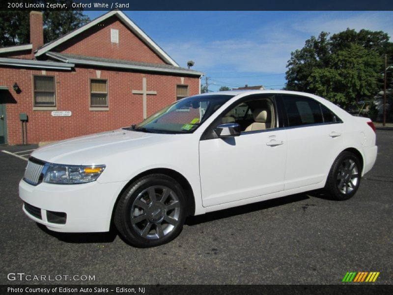 Oxford White / Sand 2006 Lincoln Zephyr