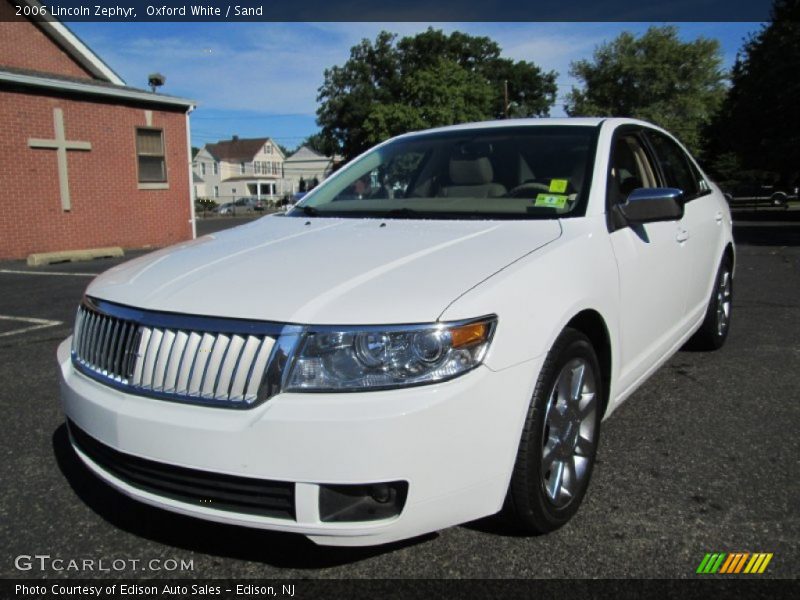 Oxford White / Sand 2006 Lincoln Zephyr