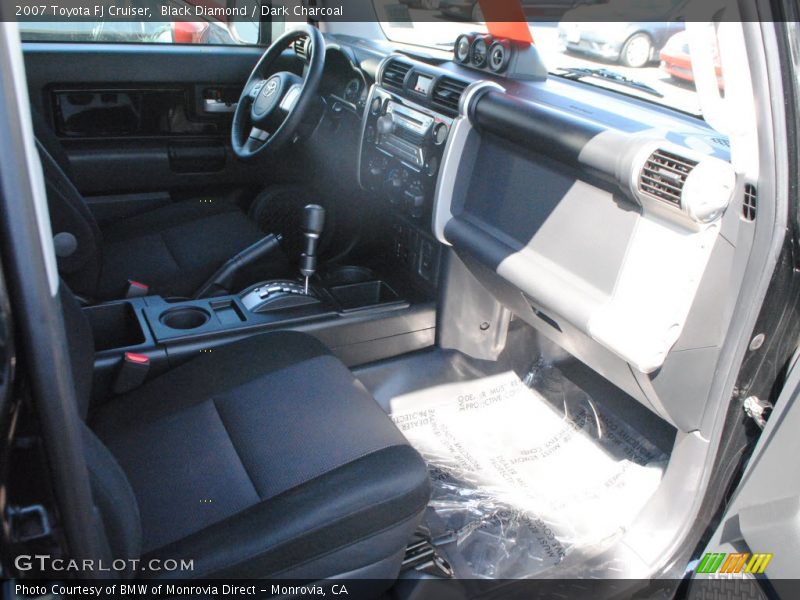 Black Diamond / Dark Charcoal 2007 Toyota FJ Cruiser