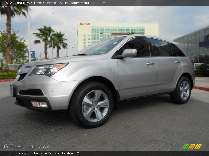 Palladium Metallic / Ebony 2012 Acura MDX SH-AWD Technology