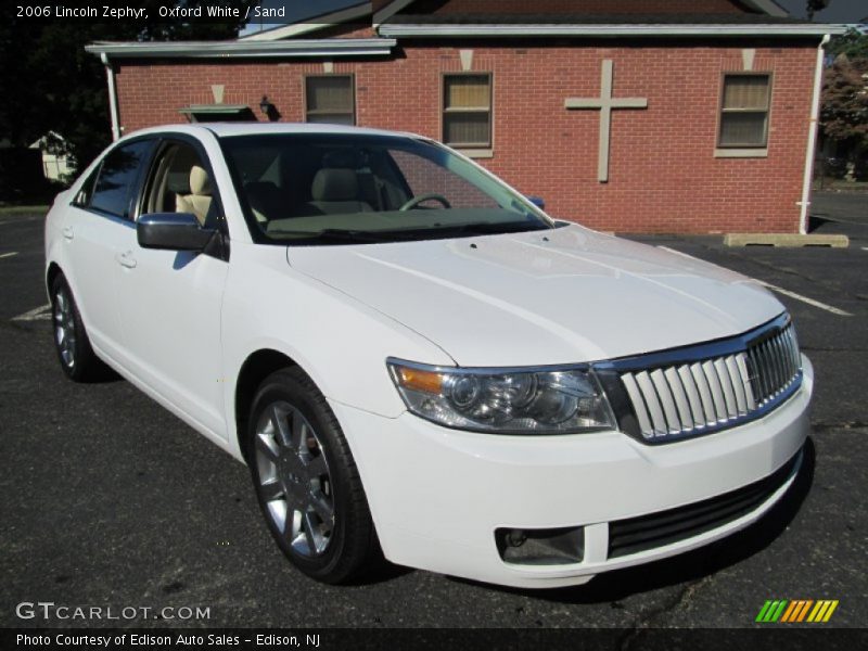 Oxford White / Sand 2006 Lincoln Zephyr