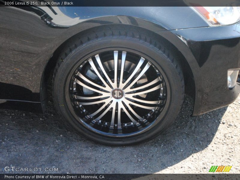 Black Onyx / Black 2006 Lexus IS 250