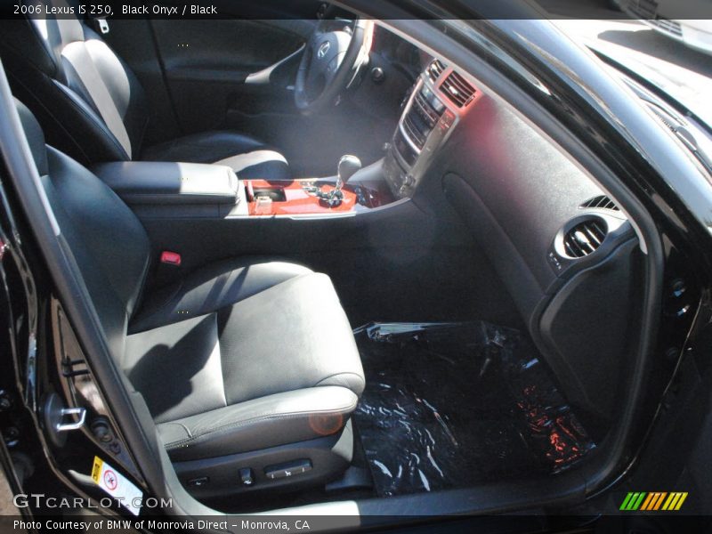 Black Onyx / Black 2006 Lexus IS 250