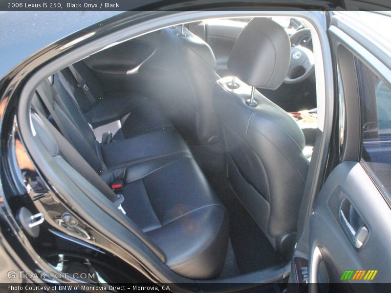 Black Onyx / Black 2006 Lexus IS 250