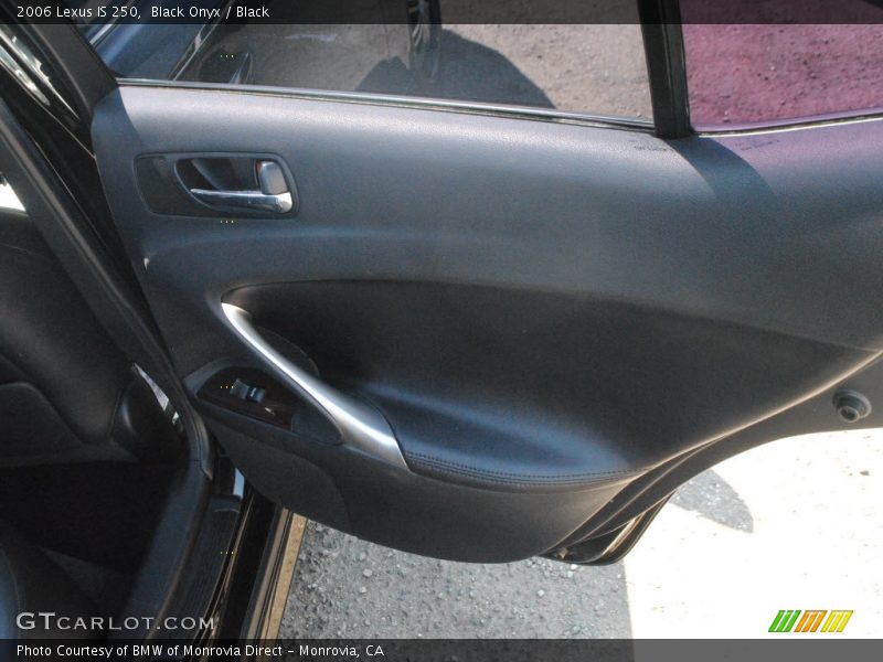 Black Onyx / Black 2006 Lexus IS 250