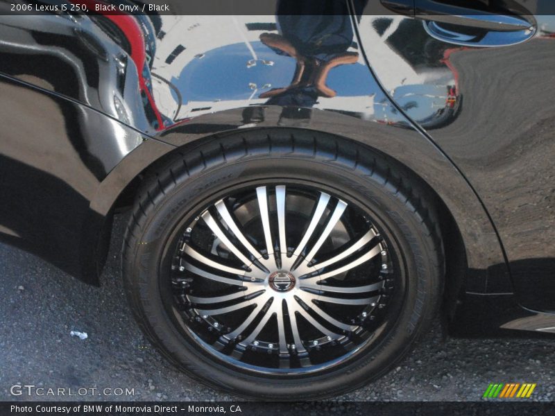 Black Onyx / Black 2006 Lexus IS 250