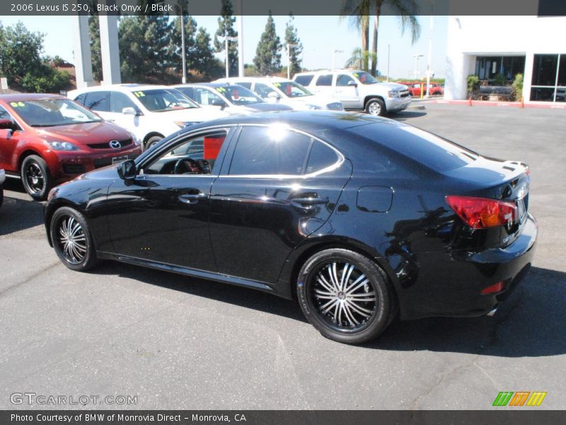 Black Onyx / Black 2006 Lexus IS 250