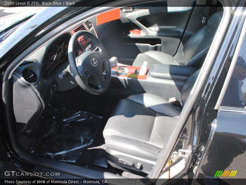 Black Onyx / Black 2006 Lexus IS 250