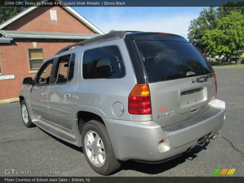 Liquid Silver Metallic / Ebony Black 2006 GMC Envoy XL Denali 4x4